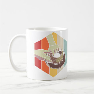 Mug Ceramic Teacher Retro Pottery