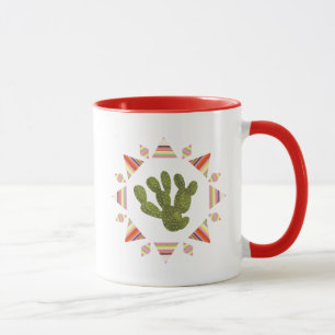 Mug Cercle de cactus de la collection   de Llamarama