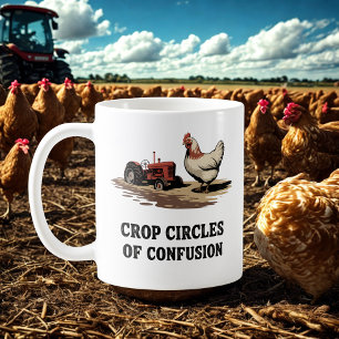 Mug Cercles de cultures de confusion Humour de la vi