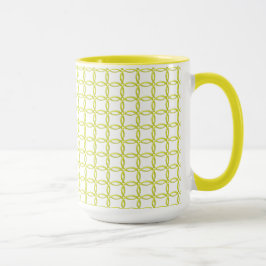 Mug - Cercles d'enclenchement jaunes