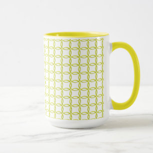 Mug - Cercles d'enclenchement jaunes