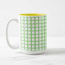 Mug - Cercles d'enclenchement vert