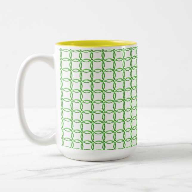 Mug - Cercles d'enclenchement vert (Gauche)
