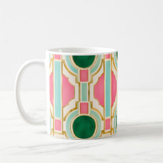 Mug Cercles Mint Deco