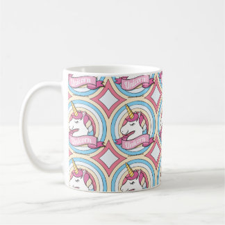 Mug Cercles Unicorne arc-en-ciel