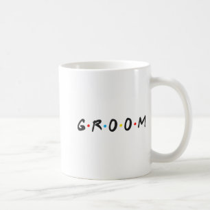Mug Cérémonie de mariage des hommes de la mariée Le ma