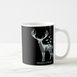 Mug Cerf - Animal naturel de la forêt - Préserver &amp