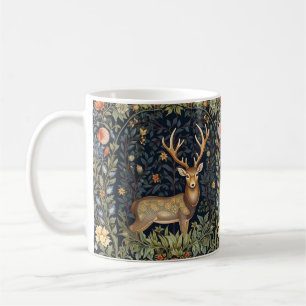 Mug Cerf Art nouveau dans le jardin