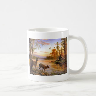 Mug Cerfs communs au lac