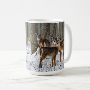 Mug Cerfs communs d'hiver