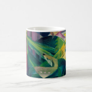 Mug Cerfs dans un jardin de monastère de Franz Marc