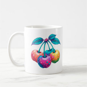 Mug Cerises colorées