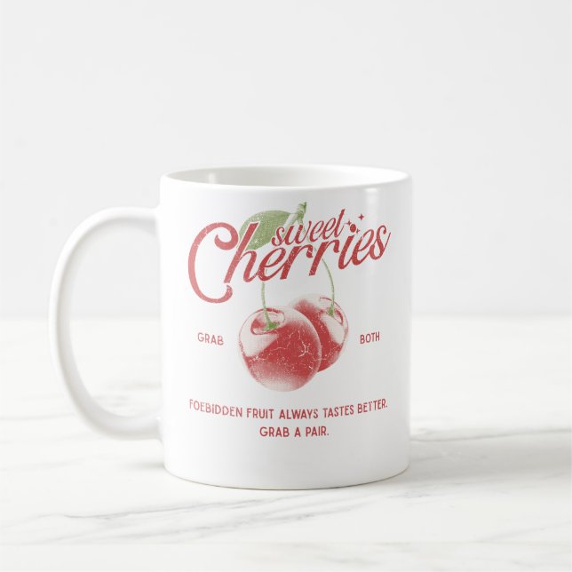 Mug Cerises Douces Fruit Défendu  (Gauche)