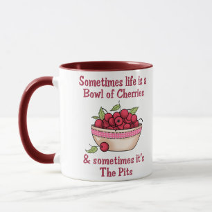 Mug Cerises ou fosses