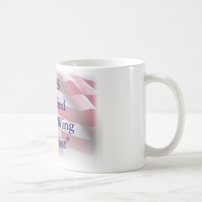 Mug Certifiés par CSAD " Droits-WingExtremist " (Droite)