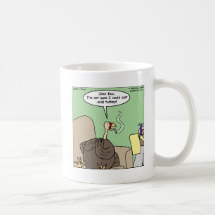 Mug Cesser de fumer Cold Turkey Dons et Tee - shirts a