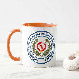 Mug Cessez de fumer - récompense de jalon