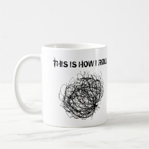 Mug C'est ainsi que j'écrase l'art plante de brousse d