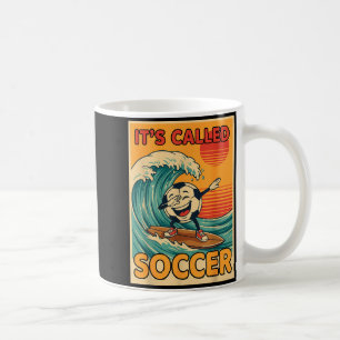 Mug C'est appelé football Drôle de ballon rétro Sport