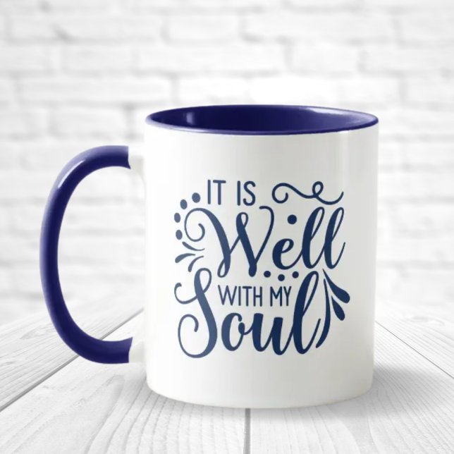 Mug C'est bien avec mon âme inspirationnelle chrétienn (Créateur téléchargé)