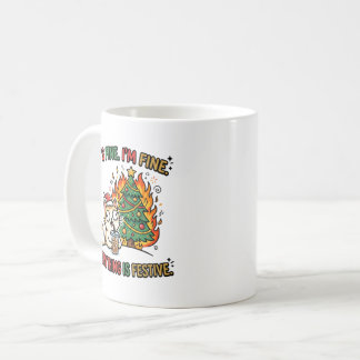 Mug C'est Bien Je Suis Bien Tout Est Festif Chaotique 