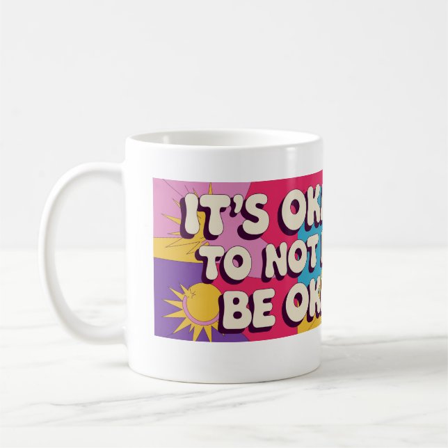 Mug C'est bon de ne pas être ok (Gauche)