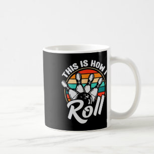 Mug C'est comme ça que je roule Rétro Bowling 60s 70s 