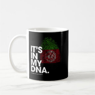 Mug C'EST DANS MON ADN Afghanistan Flag Chemise Racine
