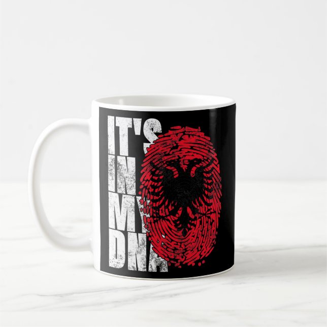 Mug C'est dans mon ADN Albanie Graphic pour les femmes (Gauche)