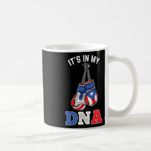 Mug C'Est Dans Mon Adn Puerto Rican Boxe