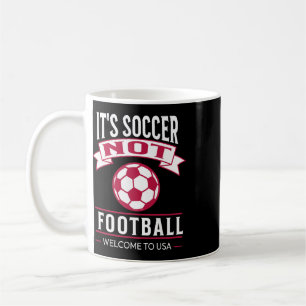 Mug C'est du football, pas du foot ! Bienvenue sur USA