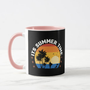 Mug C'est la conception de coucher de soleil tropical