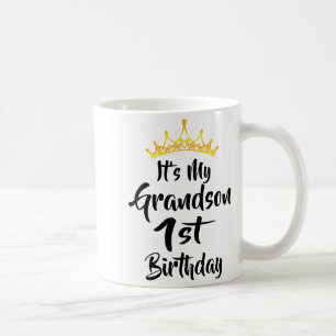 Mug C'est la couronne du 1er anniversaire de mon petit