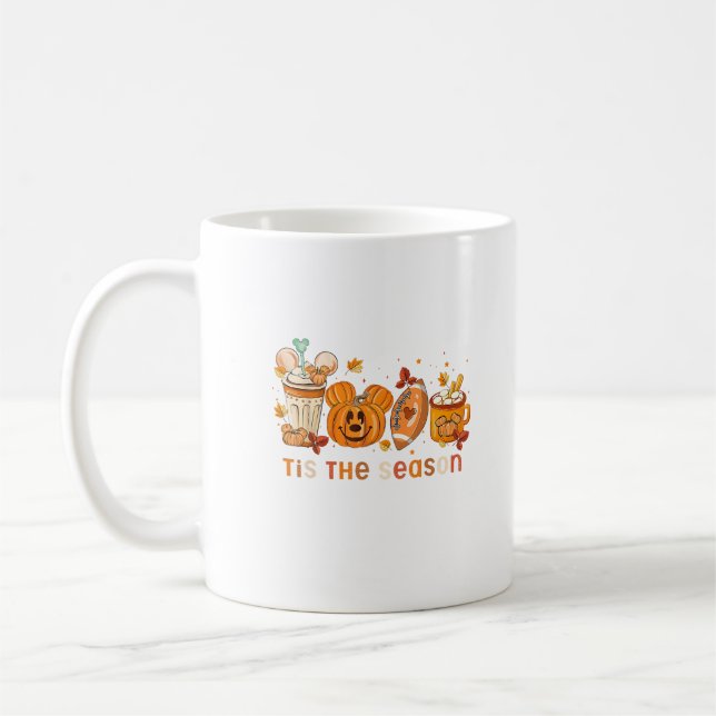 Mug C'Est La Saison Automne Halloween Citrouille Autom (Gauche)