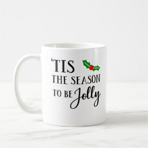 Mug C'est la saison d'être le gui de Noël