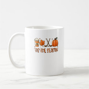 Mug C'est la saison Latte de citrouille Feuilles d'aut