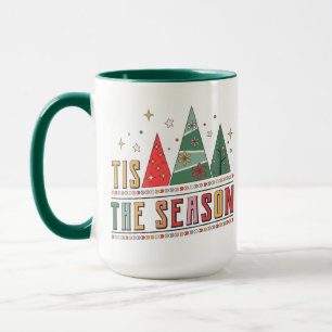 Mug C'Est La Saison Typographie Moderne De Noël