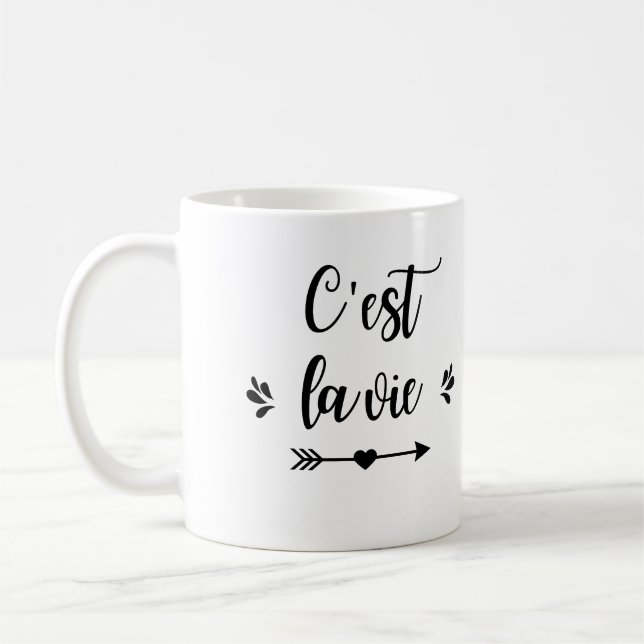 Mug "C'est la vie" (Gauche)