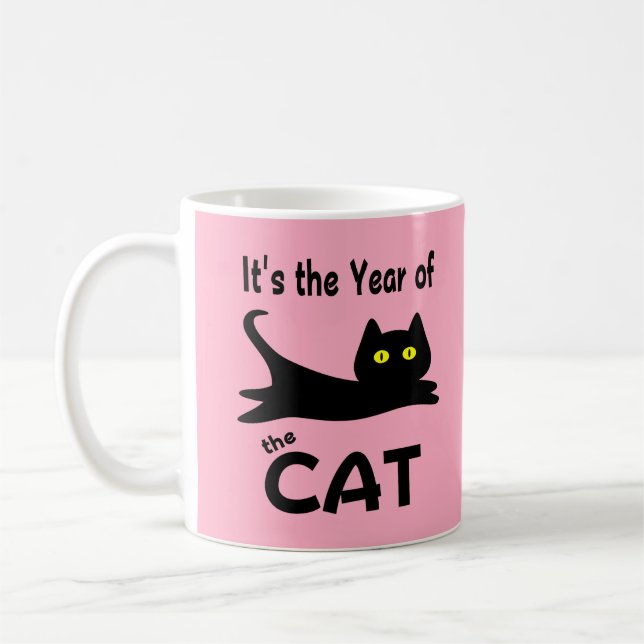 Mug C'est l'année du CHAT (Gauche)