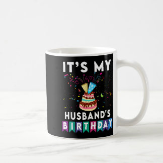 Mug C'est l'anniversaire du mari Conception de la fami