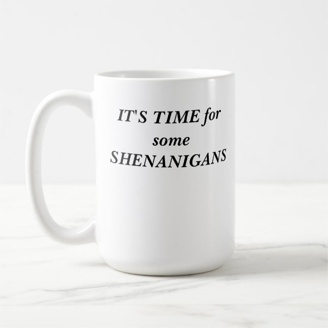 MUG C'EST LE TEMPS DE L'IMPRESSION (Gauche)