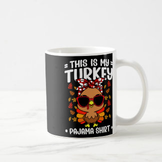 Mug C'est Ma Chemise De Pyjama De Thanksgiving Adulte 