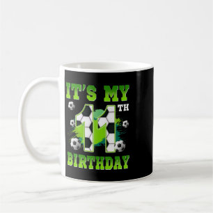 Mug C'est ma fête d'anniversaire de football pour mes