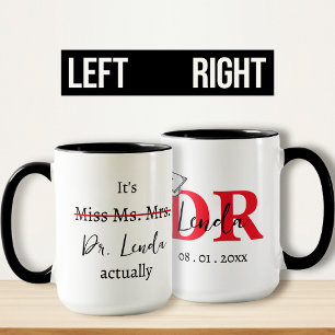 Mug C'est Mlle Mme Mme Dr. Dr.