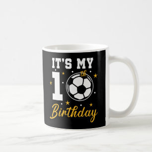 Mug C'est mon 10e anniversaire de football dix ans