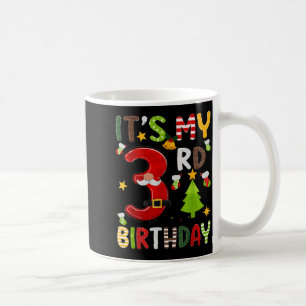 Mug C'est mon 3ème anniversaire garçons 3 ans enfants 