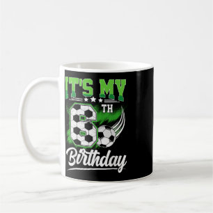 Mug C'est mon 6ème anniversaire garçon football Ll 6 a