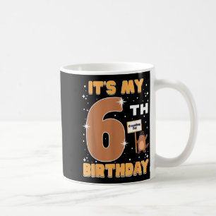 Mug C'est mon 6ème anniversaire Jour de la marmotte 6