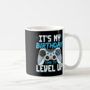 Mug C'est mon anniversaire Joueur Niveau supérieur Fêt