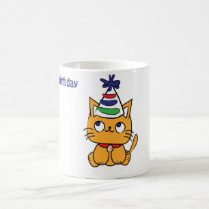 Mug C'est mon chat anniversaire